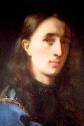 Johann Michael Rottmayr Self Portrait in a Blue Coat with Cuirass France oil painting artist